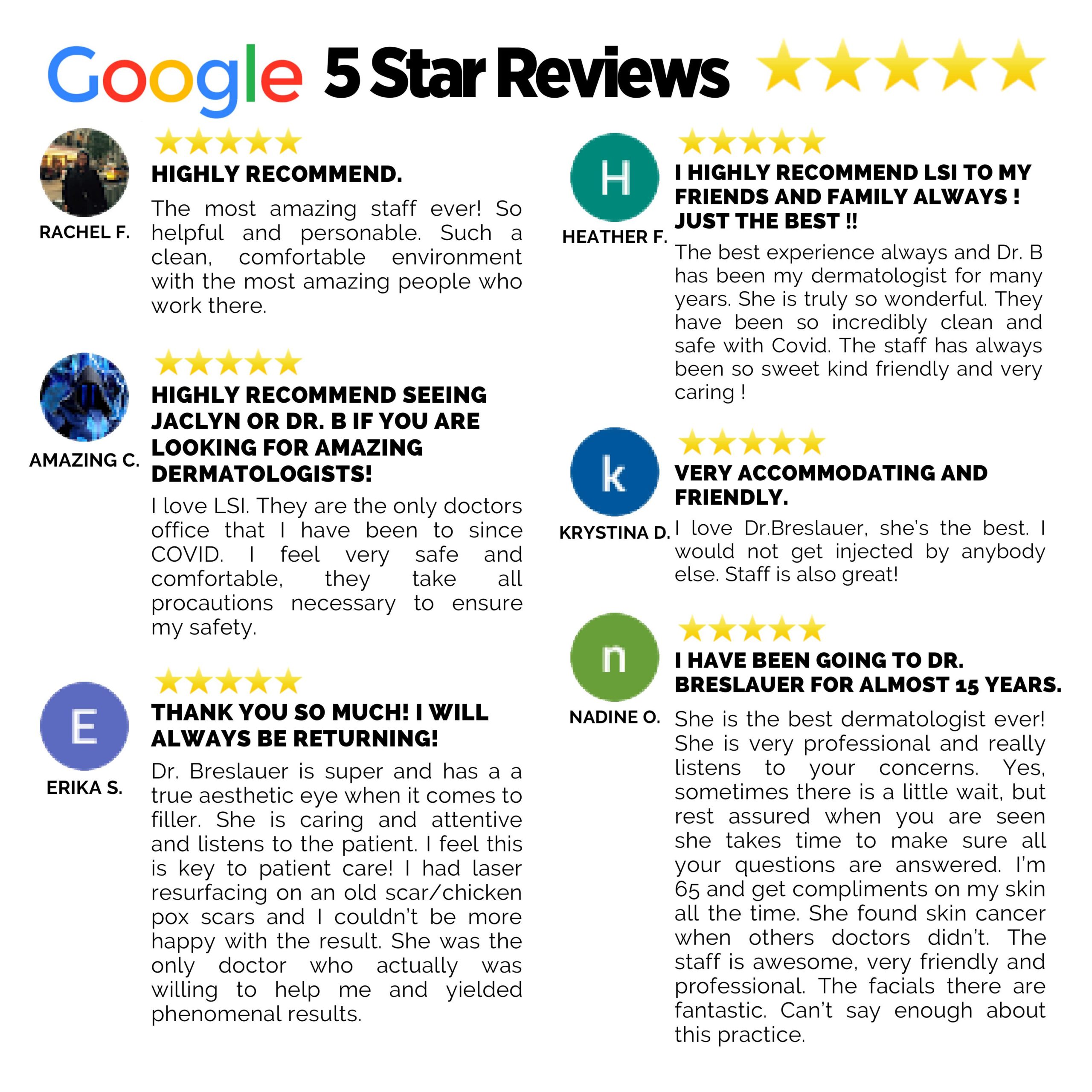 Laser + Skin Institute Reviews